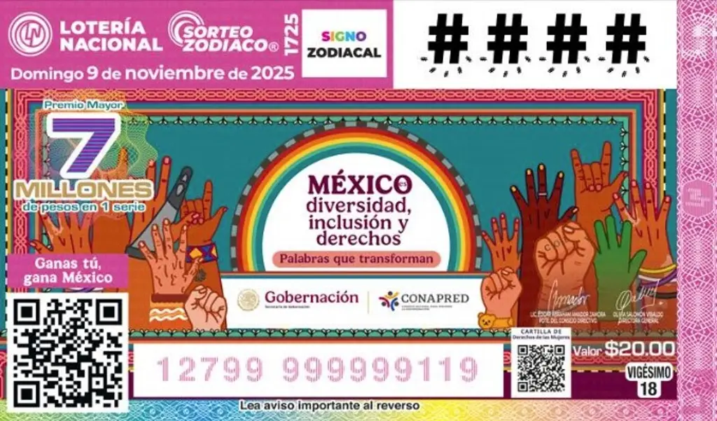 Imagen Otra vez, cae premio de la Lotería en Coatzacoalcos, en menos de una semana