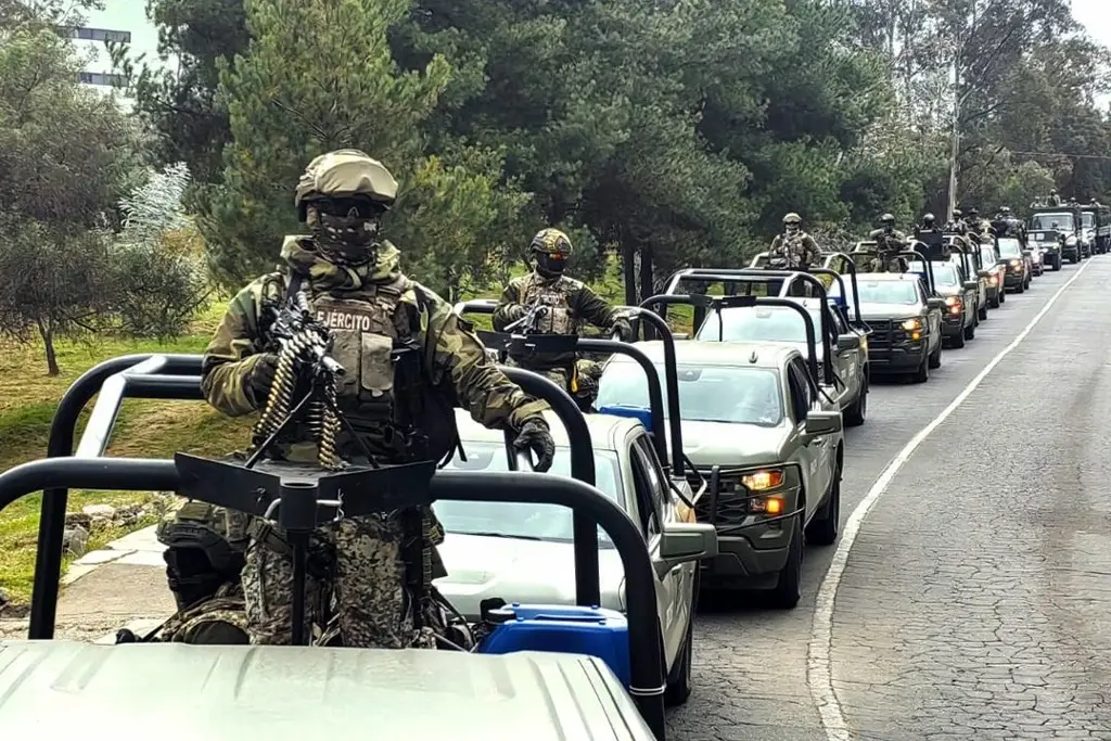 Imagen Llegan 300 elementos del Ejército y Guardia Nacional a Morelia como parte del Plan Michoacán