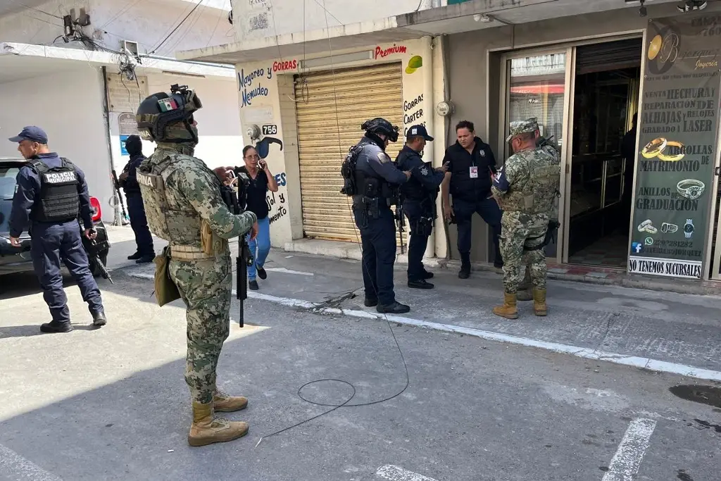 Imagen Violento asalto a joyería de Veracruz 