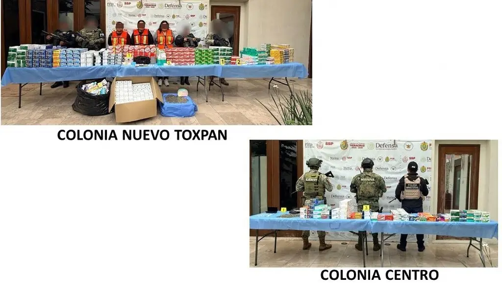 Imagen Aseguran presuntos medicamentos clonados en Córdoba; hay 3 detenidos