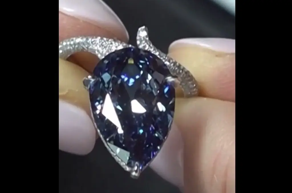 Imagen Venden este diamante en casi 500 millones de pesos en subasta (+Video) 