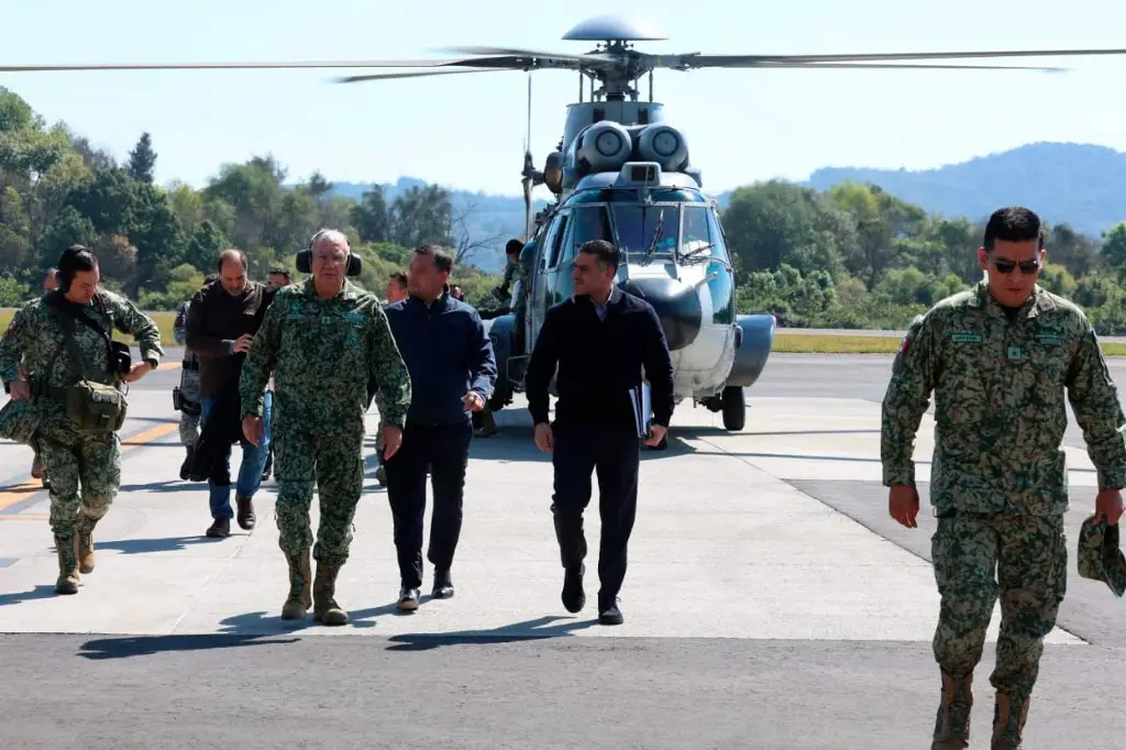 Llega Harfuch a Uruapan para supervisar Plan Michoacán