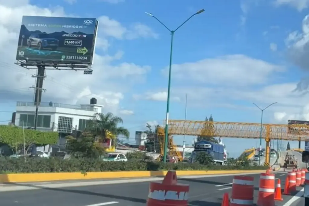 Imagen Puente de El Olmo presenta fracturas a un año de su inauguración: Ahued