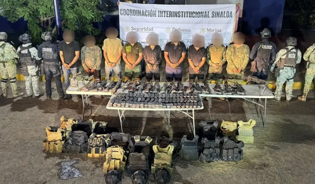 Imagen Enfrentamiento armado deja cinco muertos y nueve detenidos en Culiacán