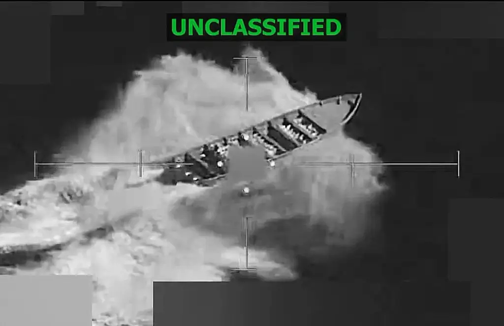 Imagen EU destruye otra lancha en el Pacífico; mueren tres presuntos narcos