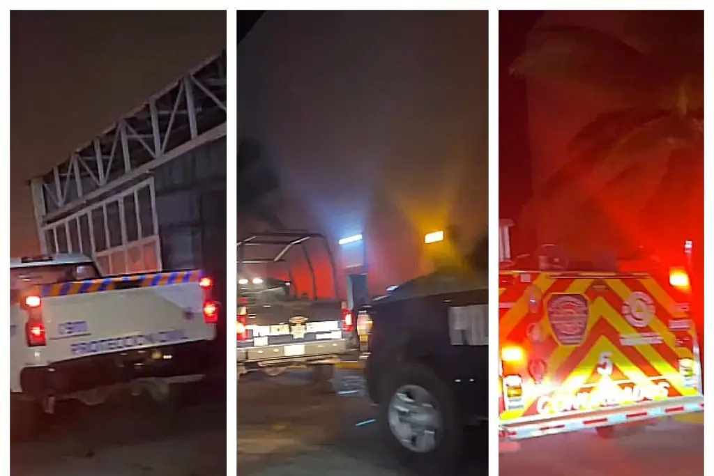 Imagen Reportan movilización de equipos de emergencia en plaza comercial de la Riviera