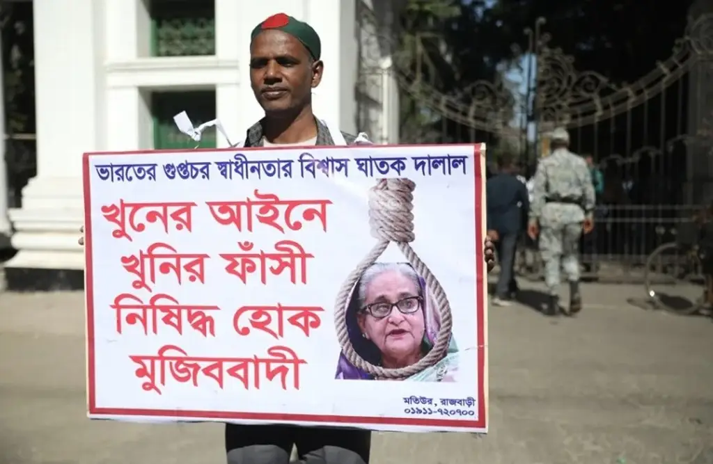Imagen Condena de muerte es persecución política: ex primera ministra de Bangladés, Sheikh Hasina