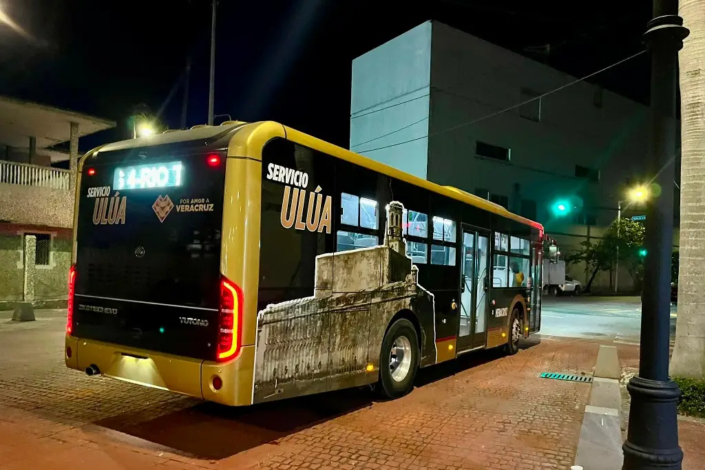 Imagen Circula nueva ruta de camión Ulúa en Veracruz-Boca del Río; este es su recorrido 