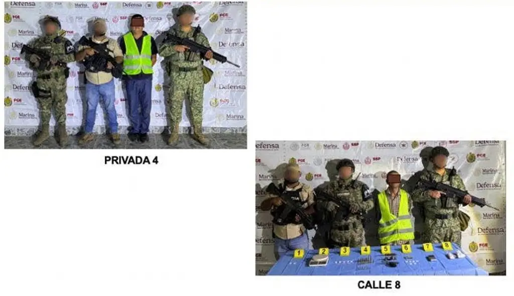 Imagen Caen dos con drogas y armas hechizas en Huatusco 