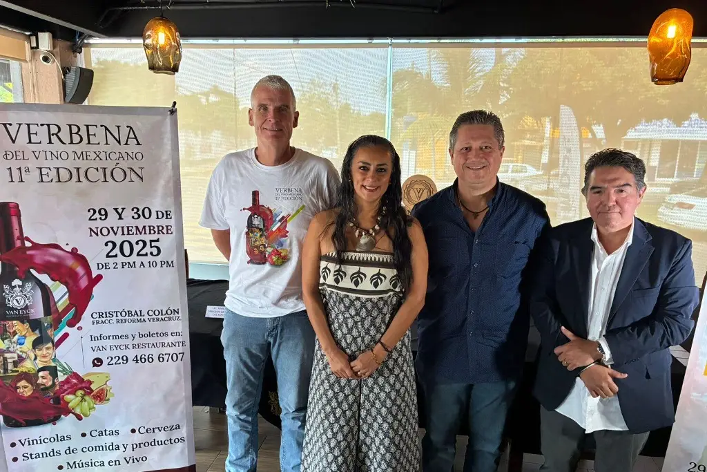 Anuncian e invitan a la XI Verbena del Vino Mexicano en Veracruz