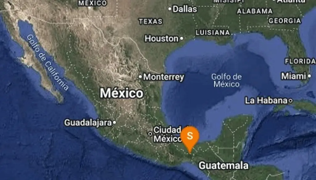 Imagen Tiembla al sur de Veracruz este viernes