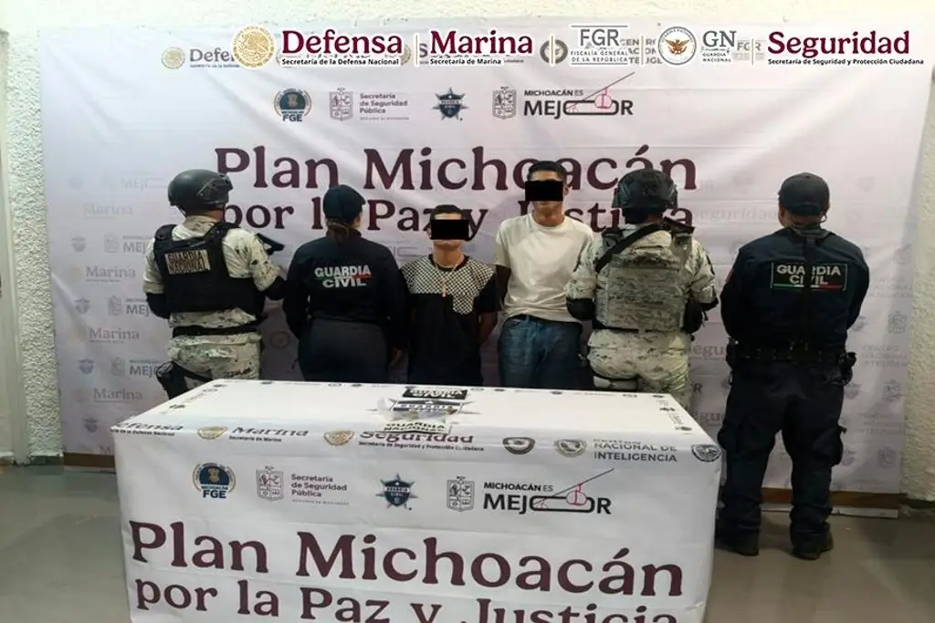 Plan Michoacán: caen 4 con explosivos y vehículos tras operativo