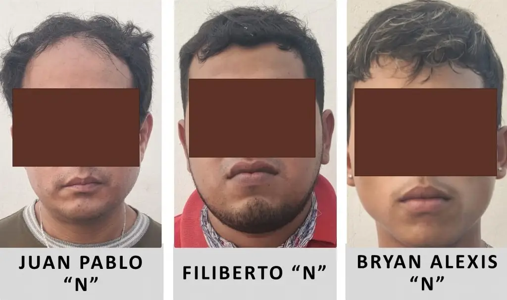 Imagen A prisión tres sujetos detenidos tras revisión a taxi en carretera de Veracruz; conductor pidió auxilio