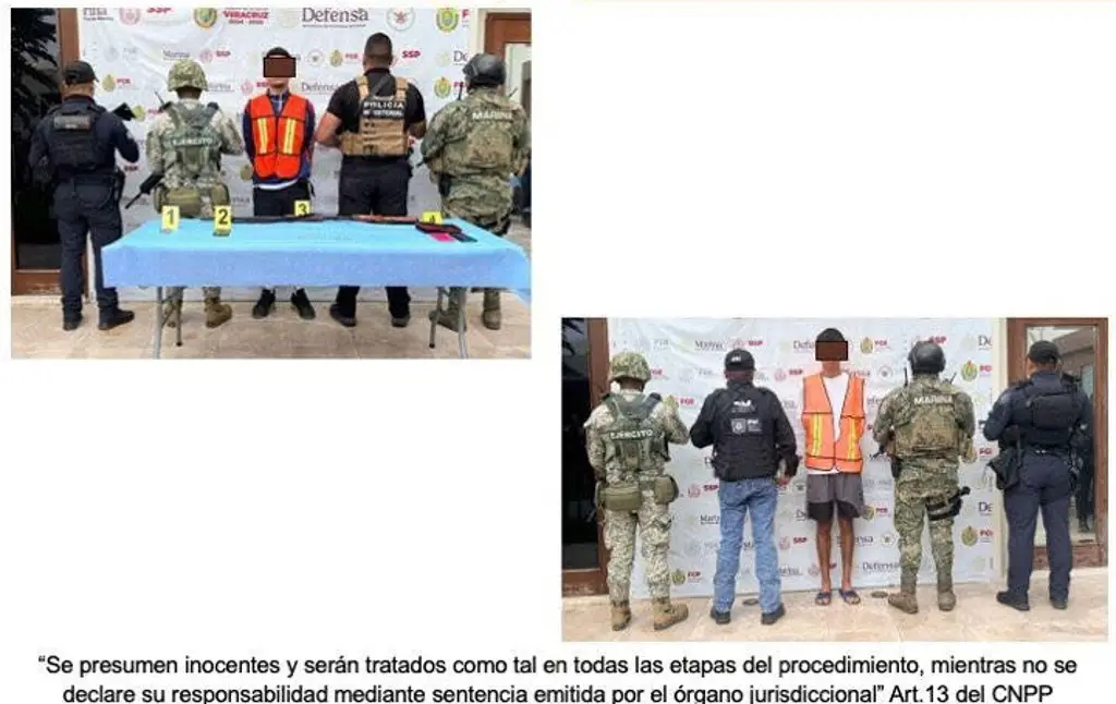 Imagen Caen dos con drogas y arma tras cateo en Cuichapa, Veracruz