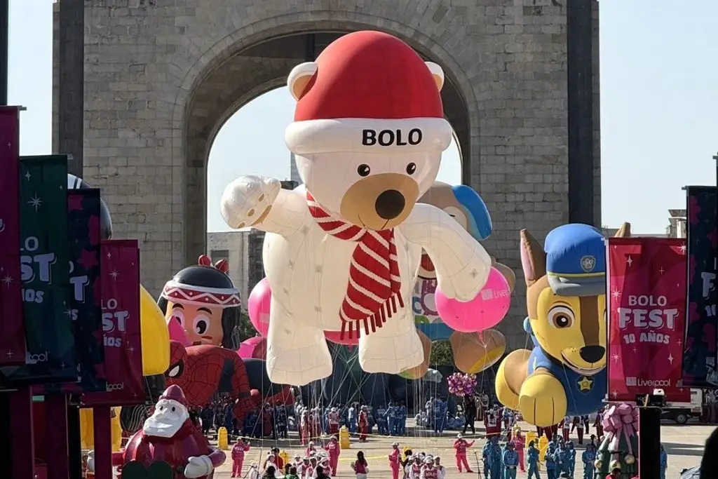 Desfile Navideño Bolo Fest hoy en CDMX