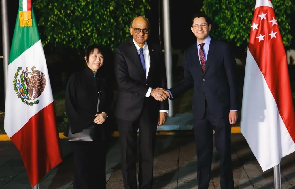 Imagen Cancillería recibe a Tharman Shanmugaratnam, presidente de Singapur