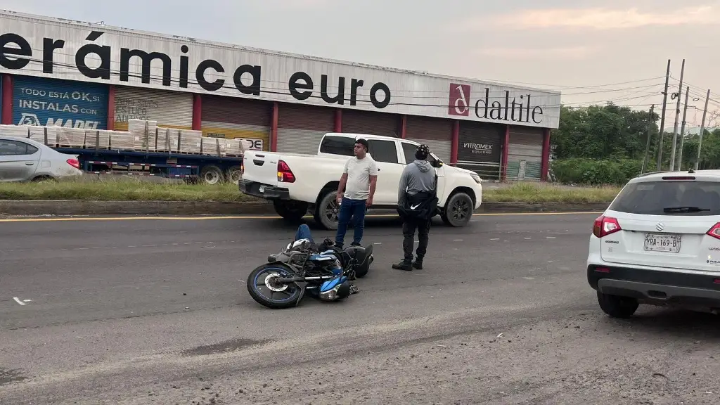 Imagen Accidente en la Veracruz - Xalapa; hay tráfico pesado 