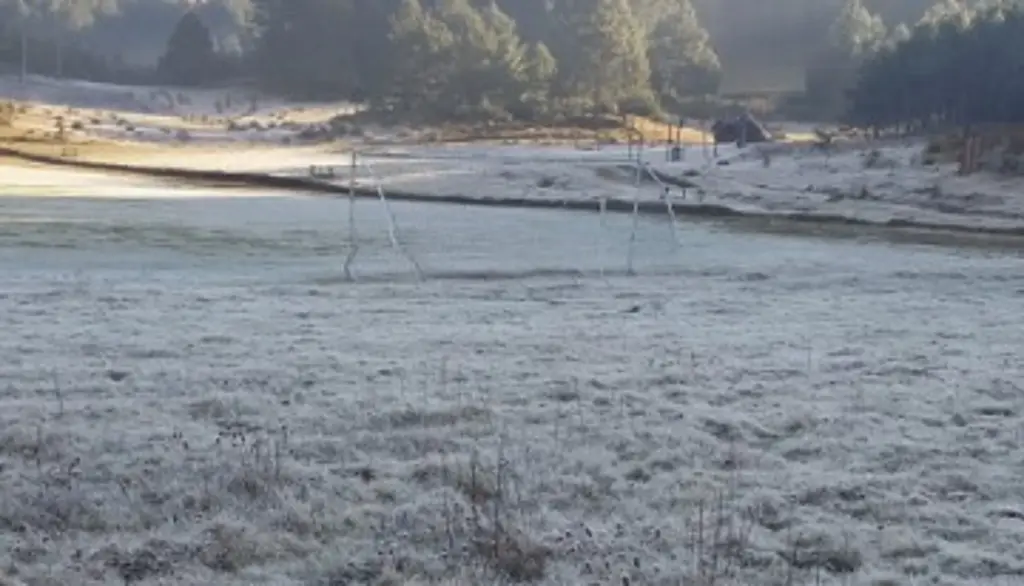 Imagen Se registran heladas en 2 municipios de Veracruz 