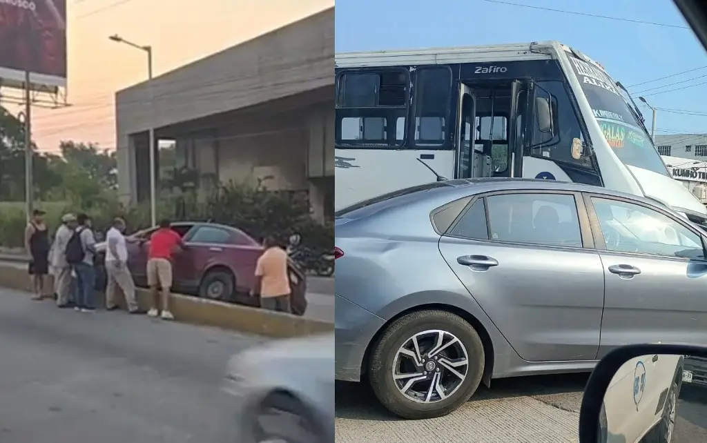 Imagen Múltiples accidentes este martes en Veracruz - Boca del Río 