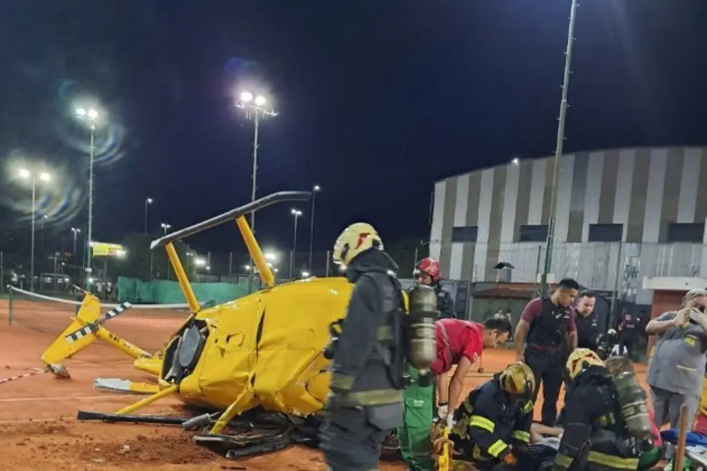 Imagen Se desploma helicóptero en Buenos Aires, Argentina (+Video)