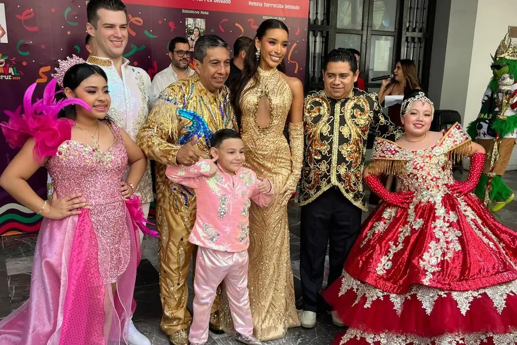 Imagen Definen al rey y reina infantil del Carnaval de Veracruz 2026