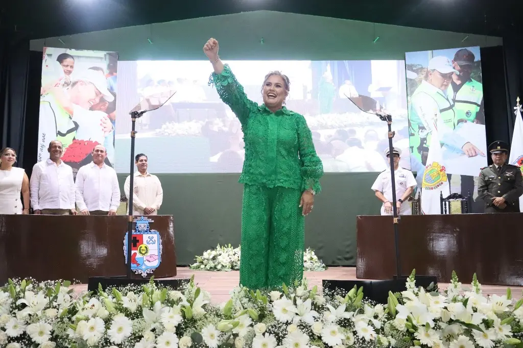 Así fue el último informe de gobierno de Lizzette Álvarez como alcaldesa de Alvarado 