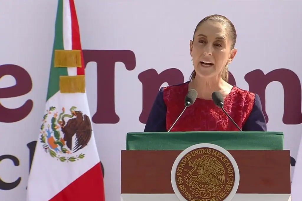 Imagen Sheinbaum celebra acciones de la 4T en el Zócalo de CDMX