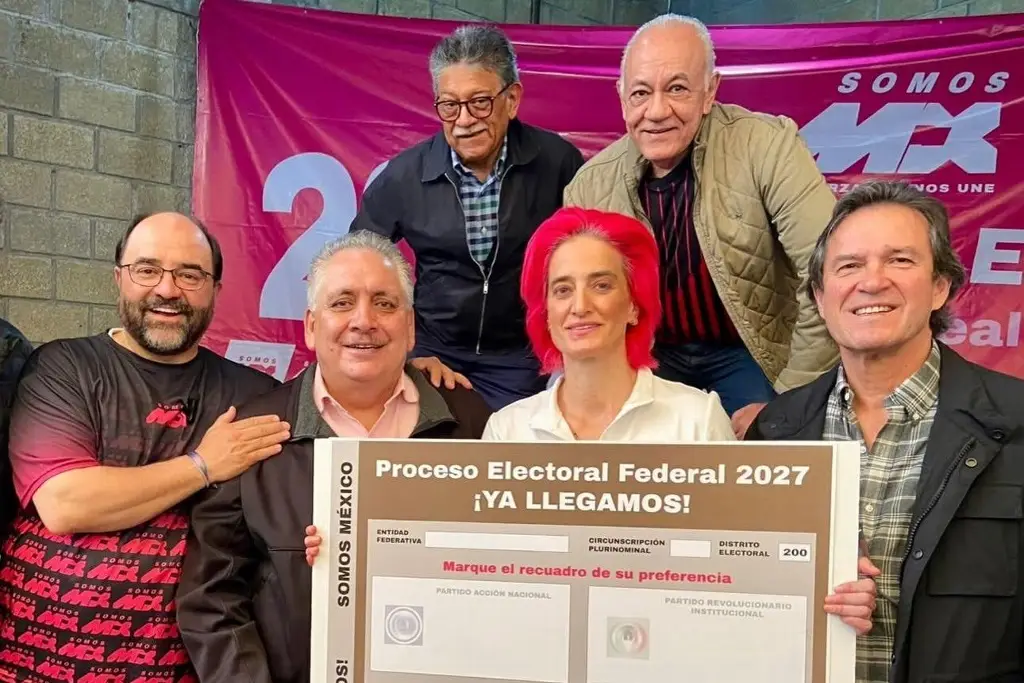 Imagen Somos México alcanza el requisito para su conformación como partido en 2026