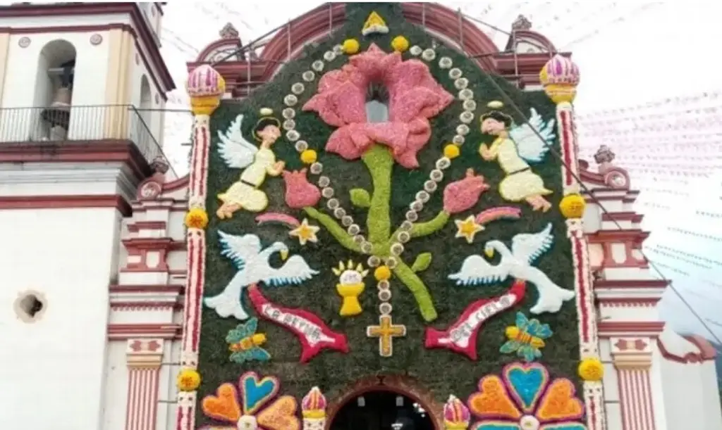 Imagen Prevén colocar un millón de flores para adornar parroquia en La Perla, Veracruz 