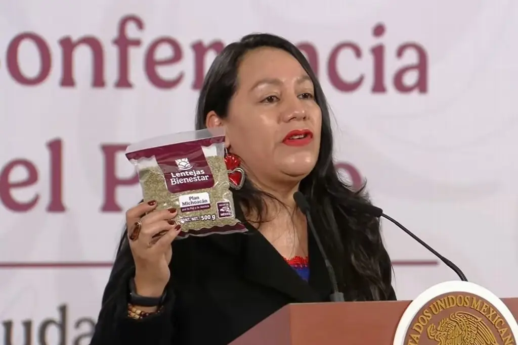 Imagen Presentan lentejas del Bienestar 