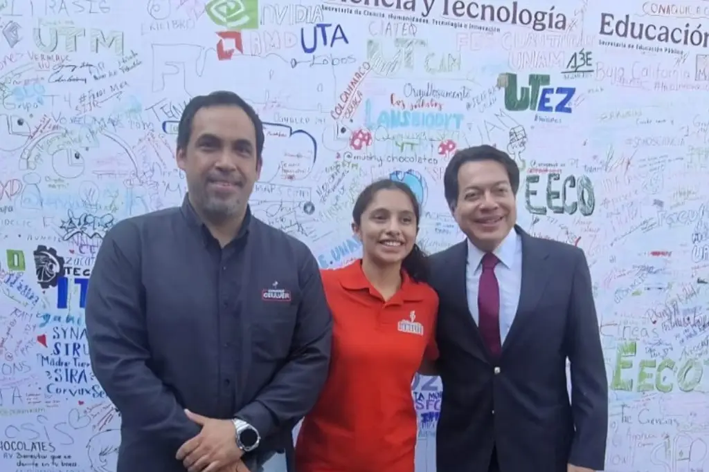 Imagen Un orgullo que Valeria, estudiante de Veracruz, esté en el top 5 a nivel mundial, dicen sus maestros