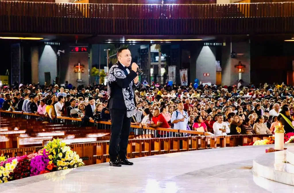 Imagen Así le cantó veracruzano a la Virgen en la Basílica de Guadalupe de la CDMX
