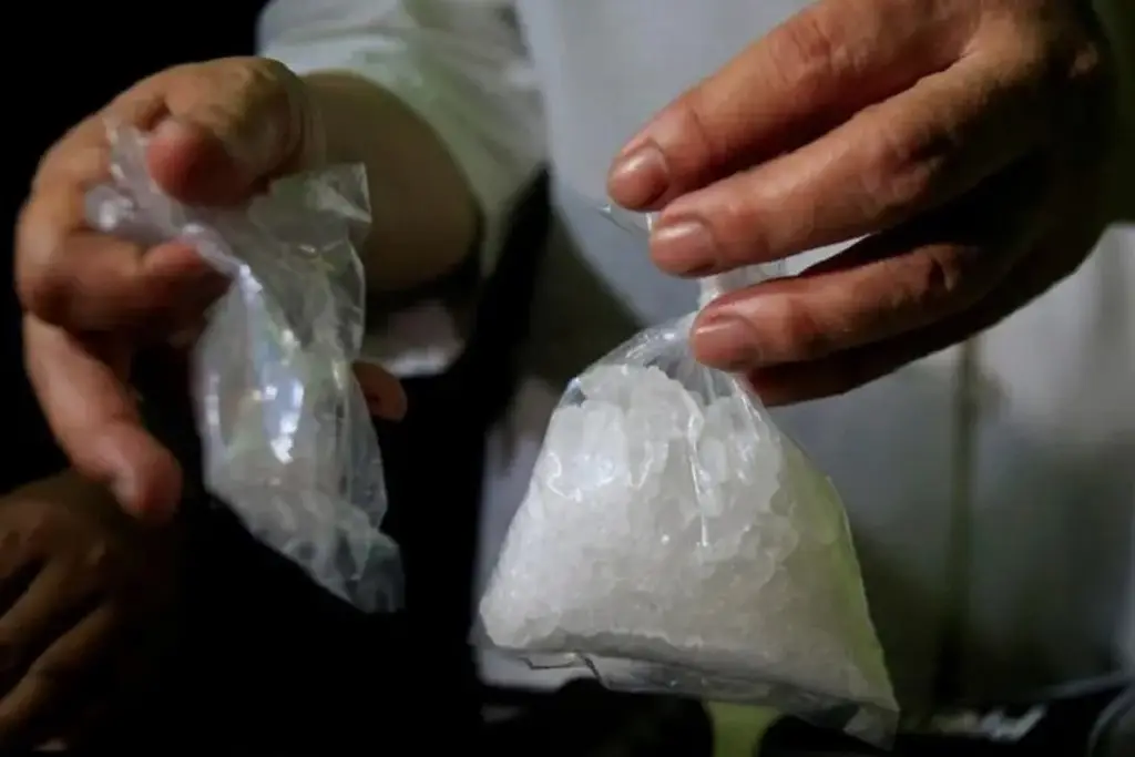 Imagen Aseguran 85 kilos de metanfetamina con valor de 22 mdp