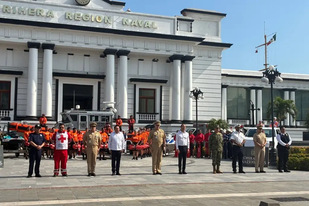 Imagen Arranca Operación Salvavidas, Semar destinan más de 500 elementos en Veracruz