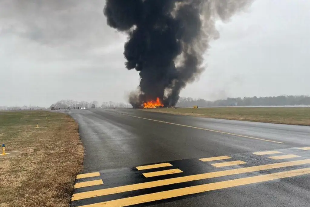 Reportan varios muertos tras desplome de avión en Carolina del Norte (+Video)