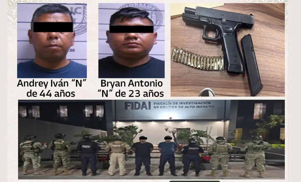 Imagen Detienen a 39 generadores de vi0lencia en Morelos