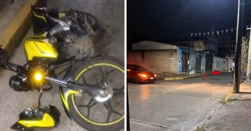 Imagen Motociclista muere tras enredarse con cuerda colocada para hacer una posada