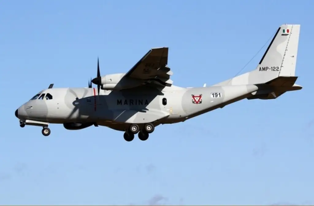 Imagen Aeronave de la Semar sufre incidente en Texas