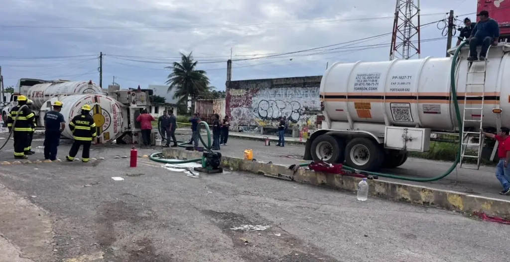 Imagen Ya cambiaron el combustible de pipa en Veracruz
