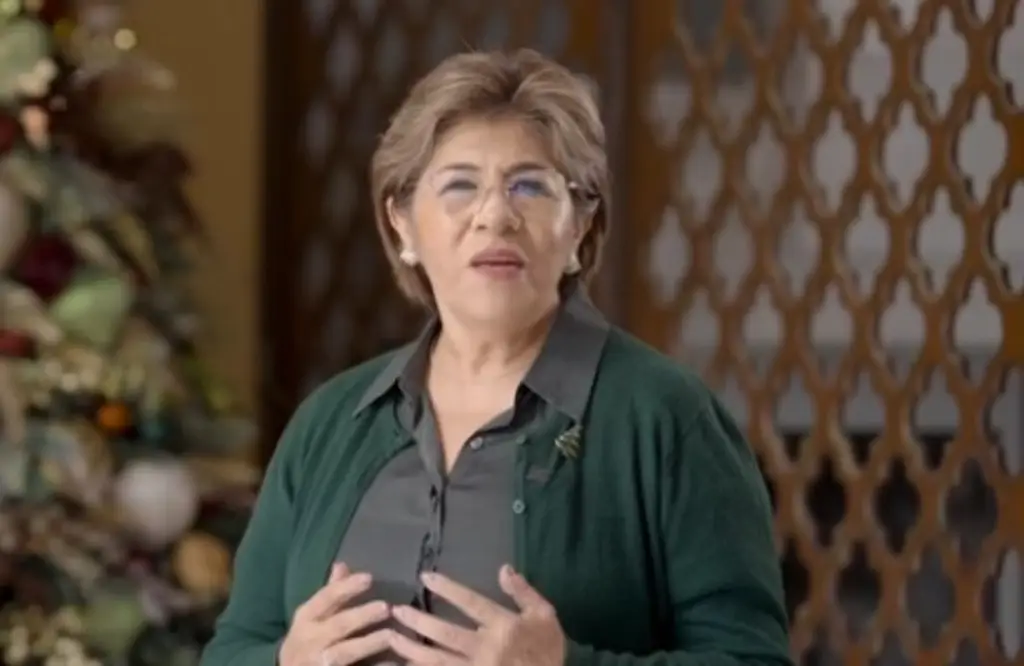 Imagen Durante mensaje de Navidad, Rosa María Hernández pide que en el hogar prevalezca el amor 