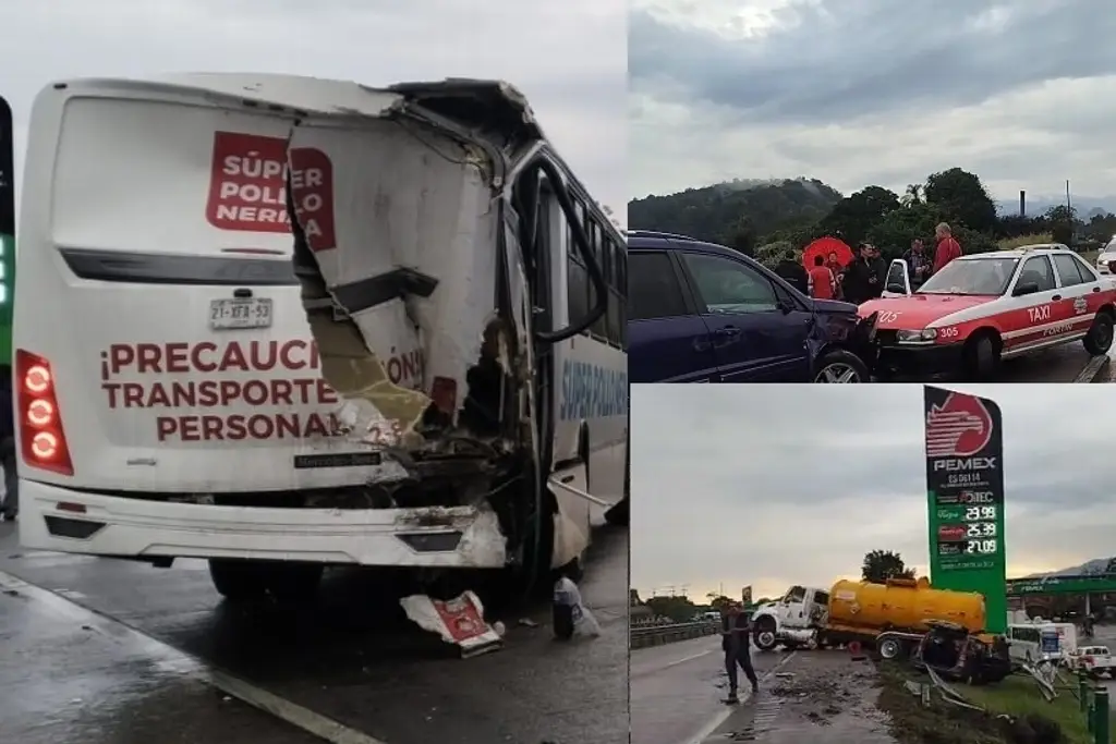 Imagen Carambola en la Córdoba - Veracruz deja varios lesionados 