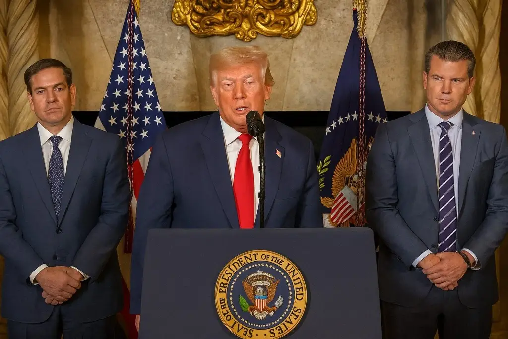 Imagen Tenemos una armada enorme, la más grande que hemos tenido jamás: Trump advierte a Maduro