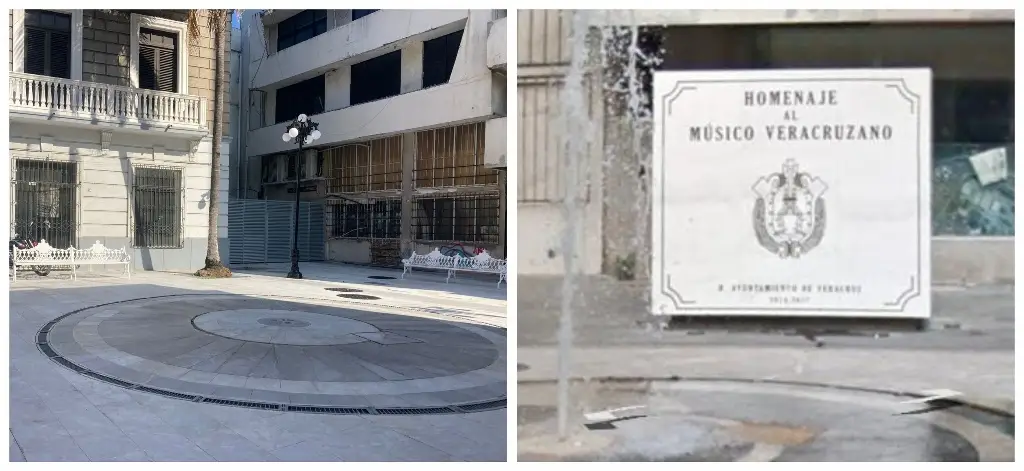 Imagen ‘Desaparece’ monumento al músico en callejón La Lagunilla en Veracruz