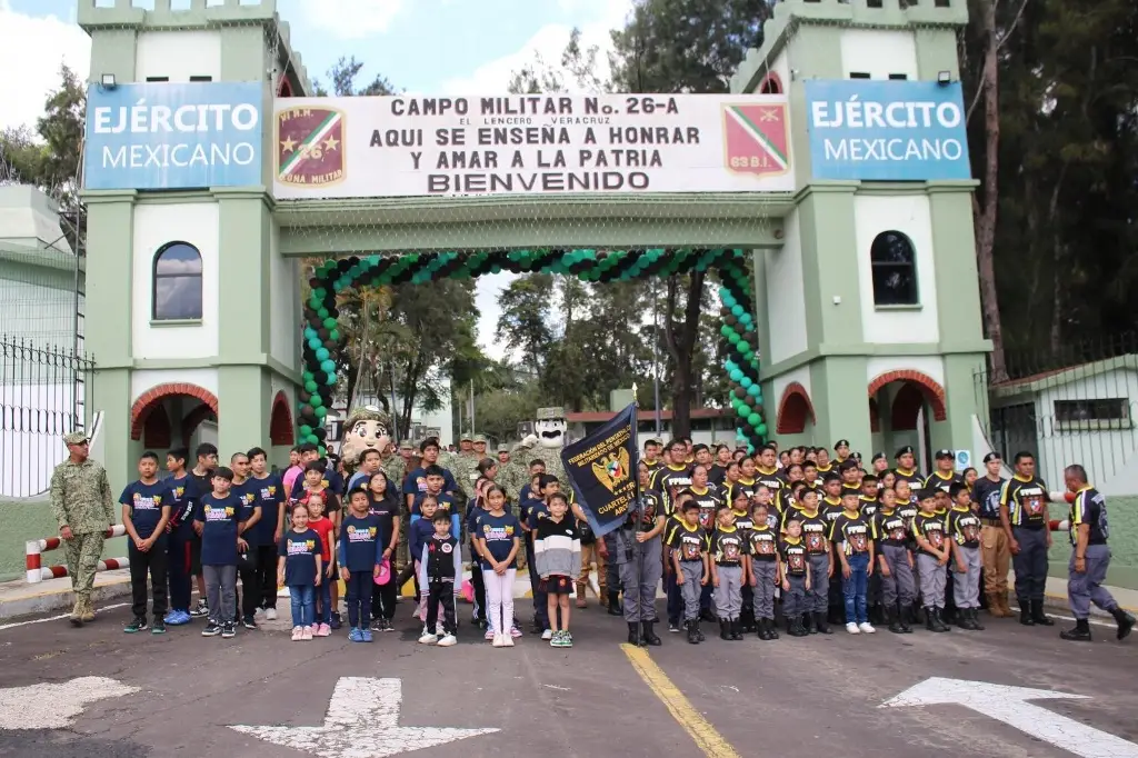 Imagen Realizan campamento navideño en Cuartel Militar de Veracruz 