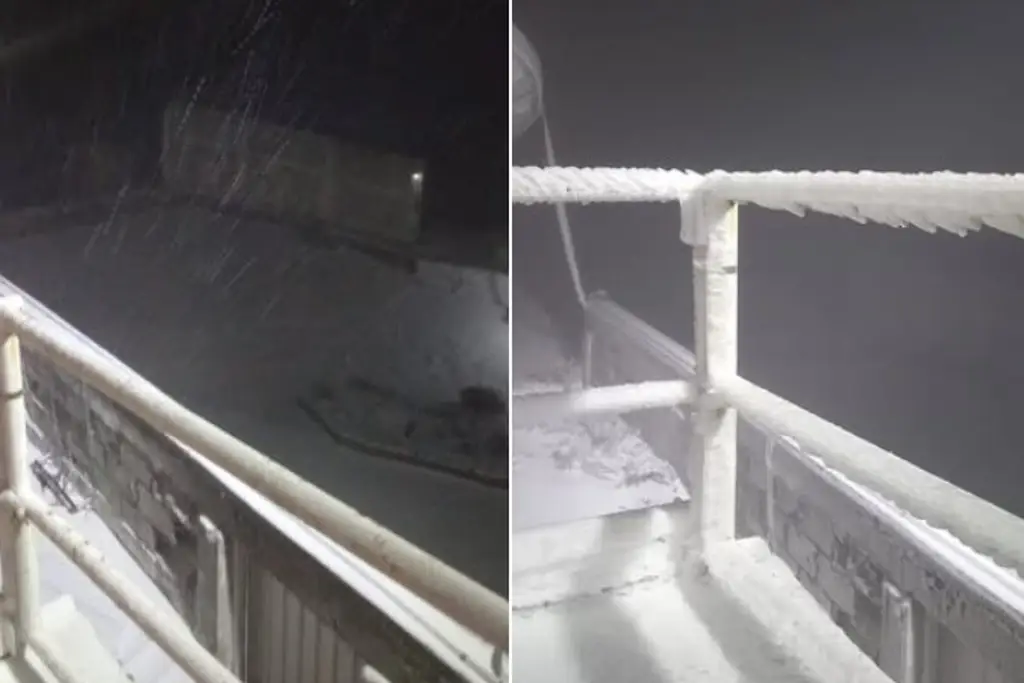 Cae la Segunda Nevada en el Cofre de Perote, informa Jessica Luna