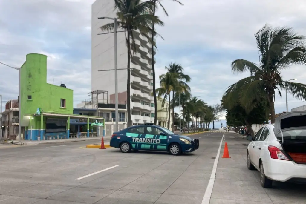¡Tome precaución! Hay cierre vial en este tramo del bulevar en Veracruz