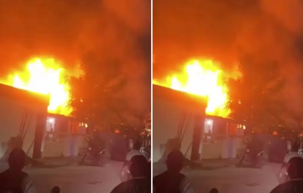 Imagen Fuego arrasa con varias casas en colonia de Veracruz; familias pierden todo al inicio del 2026