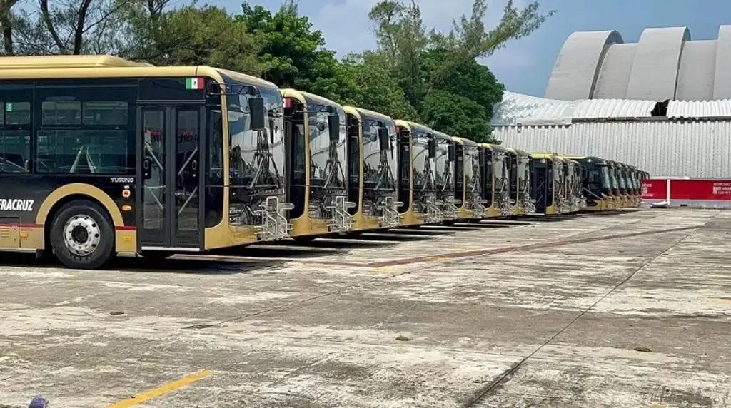 Imagen Están por llegar 40 camiones Ulúa a Veracruz - Boca del Río; gobernadora revela cuándo