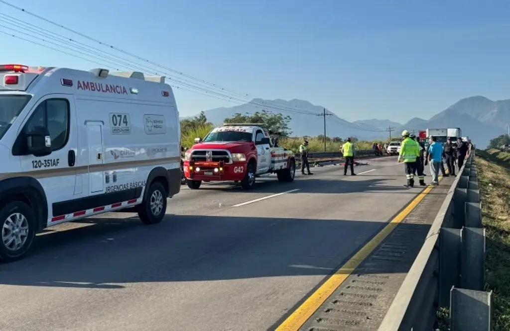 Imagen Identifican a motociclista muerto tras accidente en autopista de Veracruz