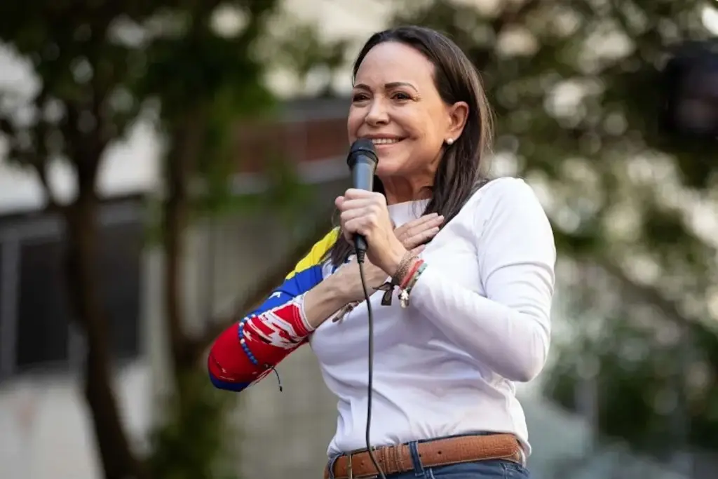 Imagen Machado  está dispuesta a ir a nueva elecciones libres en Venezuela